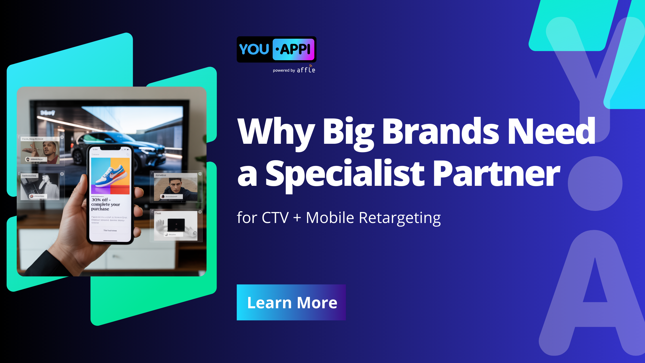 Why Big Brands Need a Specialist Partner for CTV + Mobile Retargeting